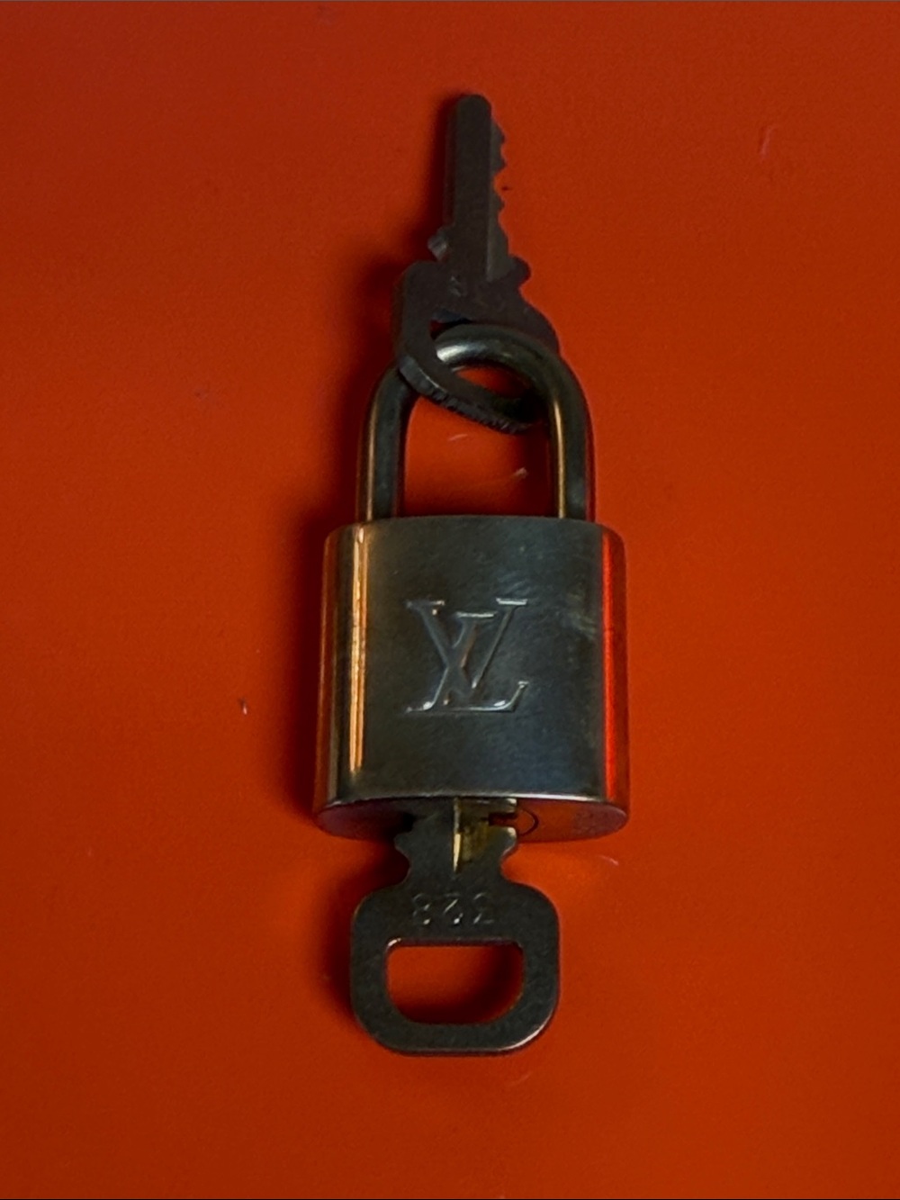 Louis Vuitton Brass LV Padlock with 2 Keys